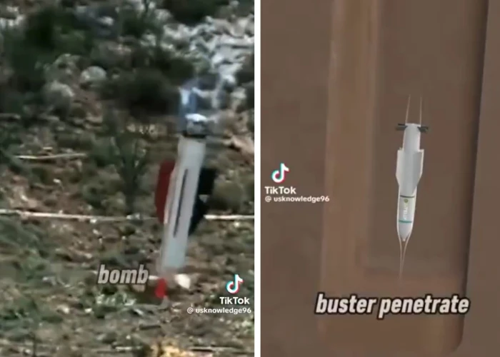 شاهد: فيديو يوثق طريقة عمل القنبلة الخارقة للتحصينات GBU-57 التي ضربت بها أمريكا المفاعلات النووية في إيران
