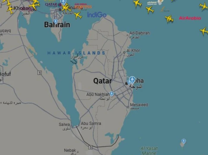 قطر تعلن إغلاق مجالها الجوي مؤقتاً  حرصا على سلامة المواطنين والمقيمين
