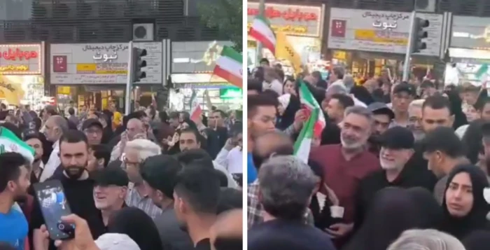 بعد أنباء عن اغتياله.. شاهد: ظهور "إسماعيل قآني" وسط المحتفلين بوقف إطلاق النار في طهران