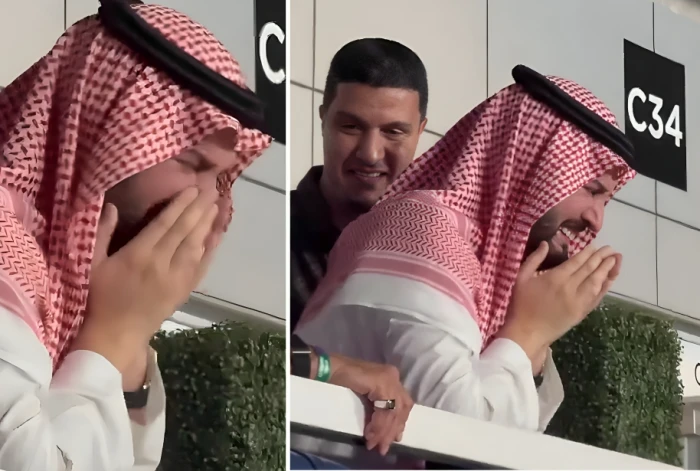 بالفيديو: فهد بن نافل يبكي بعد الهدف الرابع للهلال أمام مانشستر سيتي