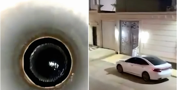 بالفيديو.. مواطن يطلب وايت ماء.. وعند الصعود لرؤية كمية المياه كانت المفاجأة!