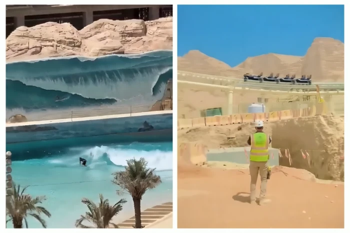 القدية تقترب من الحلم.. فيديو يوثق اختبارات “فالكون فلايت” وتحرك أمواج “أكواريبيا"