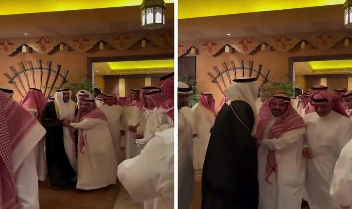 بالفيديو: ردة فعل أمير القصيم بعدما طلب منه سفير الإمارات عدم الخروج لتوديعه