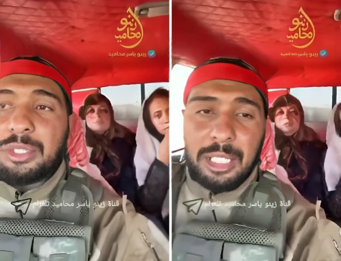 بالفيديو.. أبناء العشائر يقومون بإسعاف نساء من الطائفة الدرزية أصيبوا في الحرب الدائرة بمحافظة السويداء
