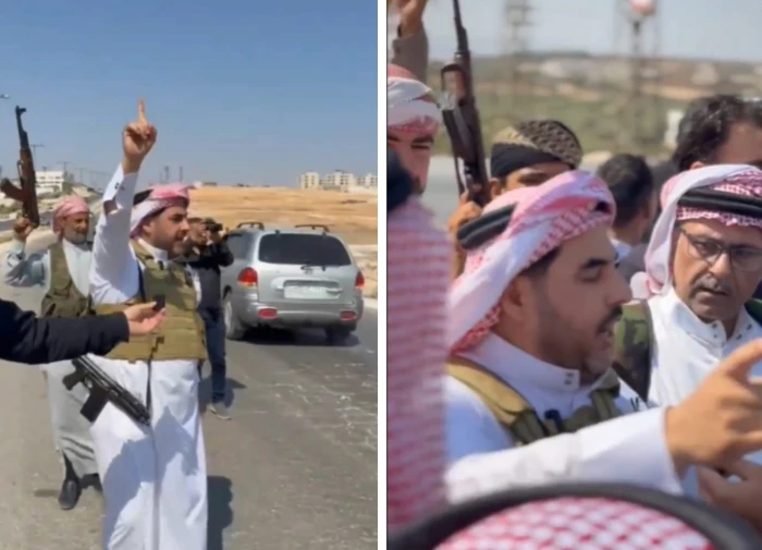 بالفيديو.. رئيس مجلس القبائل والعشائر السورية :"والله ما ترجعون إلا محررين السويداء" بالفيديو.. رئيس مجلس القبائل والعشائر السورية :"والله ما ترجعون إلا محررين السويداء"