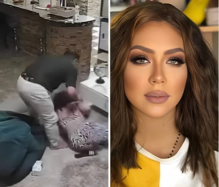 بالفيديو.. طليق البلوجر المصرية "هدير عبد الرازق" يدخلها شقته بالقوة ويعتدي عليها بالضرب والسحل بالفيديو.. طليق البلوجر المصرية "هدير عبد الرازق" يدخلها شقته بالقوة ويعتدي عليها بالضرب والسحل