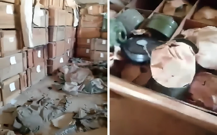 بالفيديو.. قوات العشائر السورية تعثر على مخزن أسلحة لميليشيا حكمت الهجري في السويداء بالفيديو.. قوات العشائر السورية تعثر على مخزن أسلحة لميليشيا حكمت الهجري في السويداء