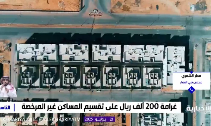 بالفيديو.. مختص عقاري يكشف مخاطر التقسيم غير النظامي داخل المباني