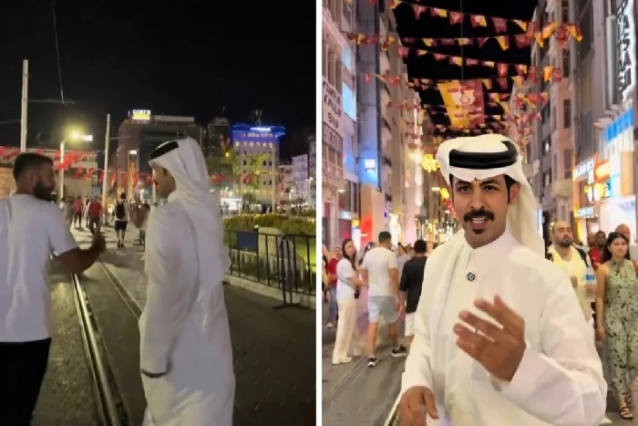 بالفيديو.. سائح سعودي يوثق ردة فعل الأتراك تجاهه أثناء تجوله في إسطنبول مرتديا الثوب والغترة البيضاء