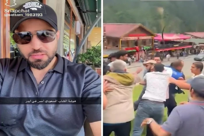 بالفيديو.. سائح سعودي يكشف سبب اعتداء الأتراك على مواطن  سعودي في مدينة إيدر التركية
