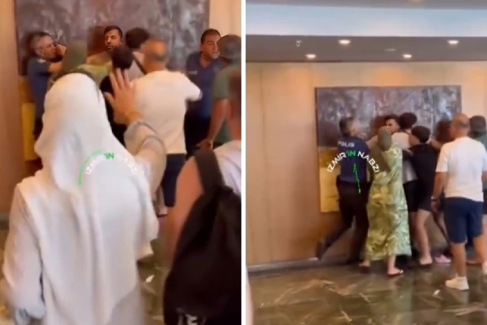 فيديو جديد: أتراك يعتدون على سياح عرب بسبب خلاف على تعطل أجهزة التكييف داخل فندق في تركيا