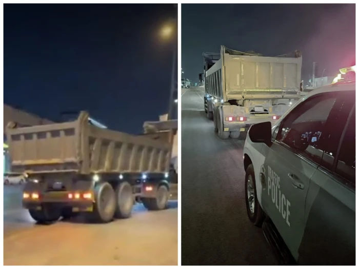 بالفيديو : سائق قلاب يعكس السير ويصعد الرصيف.. وإجراء عاجل من "مرور الرياض"