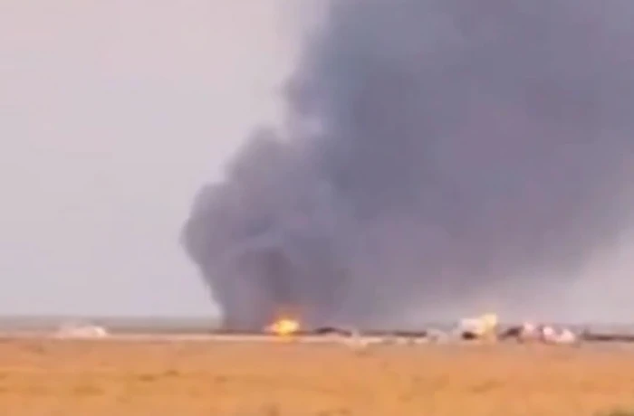 بالفيديو.. لحظة تحطم واحتراق مقاتلة أمريكية «35 - F» في كاليفورنيا