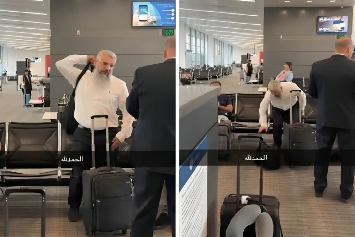 أول فيديو ل"حميدان التركي" قبل صعوده الطائرة  المتجهة  إلى الرياض
