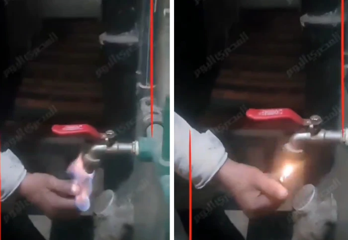 "الحنفية بتولع".. بالفيديو: ظاهرة غريبة في قرية مصرية تثير الجدل!