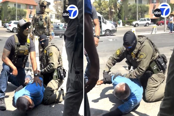 بالفيديو.. لحظة اعتقال حرس الحدود الأمريكي لعامل مسن مخالف للإقامة داخل مغسلة بكاليفورنيا