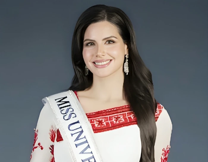 بالصور: فلسطينية تشارك لأول مرة في مسابقة ملكة جمال الكون