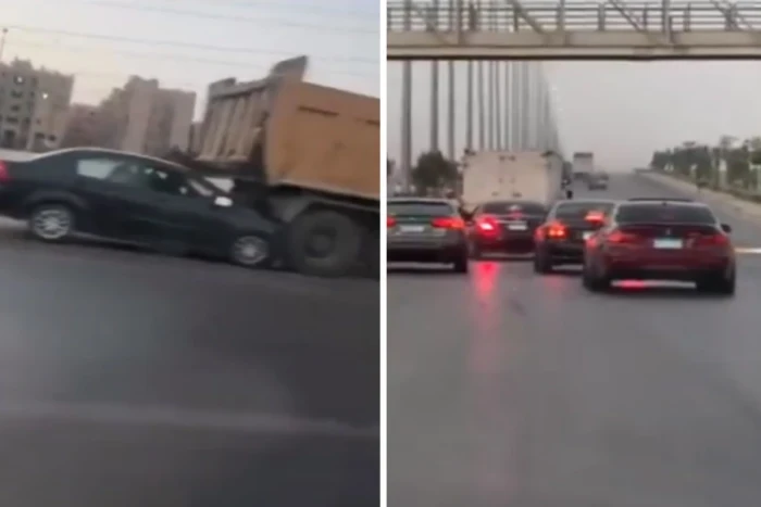 "لبسهم مش كويس".. تفاصيل اعترافات المتهم الثالث في واقعة مطاردة فتيات طريق الواحات بمصر