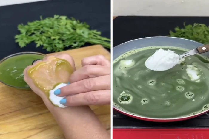 بالفيديو.. يابانية تكشف عن خلطة سحرية من البقدونس تمنح البشرة صفاء ونضارة وتعيدها سنوات للوراء