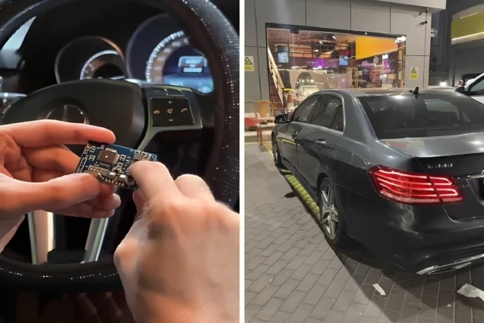 بالفيديو.. مواطن يستورد سيارة مرسيدس من دبي.. وبعد مرور عام اكتشف تعرضه لعملية احتيال غير متوقعة