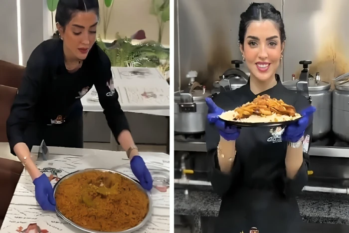 بالفيديو.. شيف سعودية تفتتح مطعماً في القاهرة