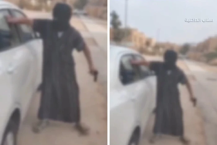 القبض على شخصين لتهشيمهما زجاج مركبة ومحاولة الاعتداء على قائدها بالرياض  - فيديو