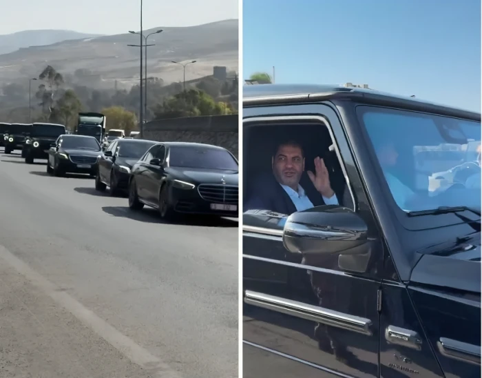 بالفيديو.. موكب ضخم لنائب لبناني بسيارات فارهة يثير الجدل