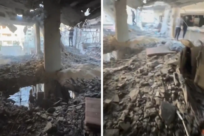 أول فيديو لمقر الناطق باسم حماس أبو عبيدة في غزة بعد استهدافه بغارة إسرائيلية