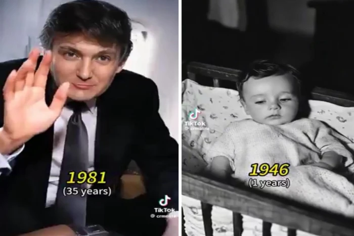 منذ كان رضيعا وحتى وصوله للبيت الأبيض.. "ترامب" ينشر فيديو لمراحل تقدمه في العمر