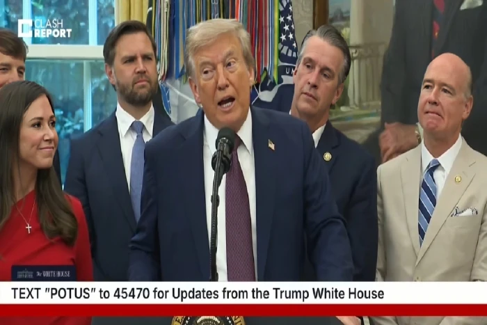 بالفيديو: أول تعليق من ترامب على شائعات وفاته