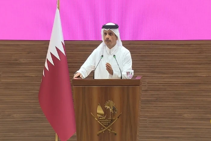 ‏بالفيديو.. رئيس وزراء قطر: الجانب الأميركي أبلغنا بالهجوم بعد 10 دقائق من تنفيذه.. وإسرائيل استخدمت أسلحة لم تكشفها رادارات الدفاعات الجوية