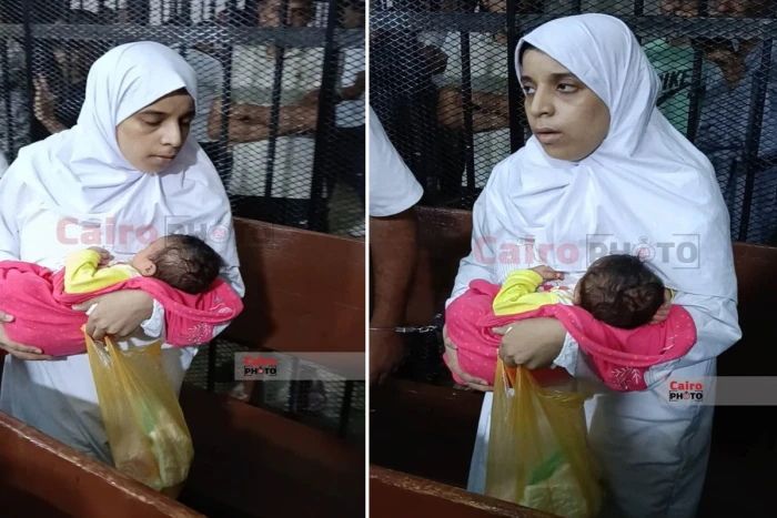 مصر.. بالفيديو: أول ظهور للمتهمة بقتل زوجها وأطفاله الستة في قرية دلجا بالمنيا