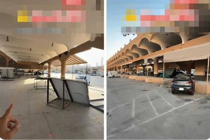 أول فيديو  لـ"سوق الشمال المركزي بالرياض" بعد قرار إخلائه بشكل كامل