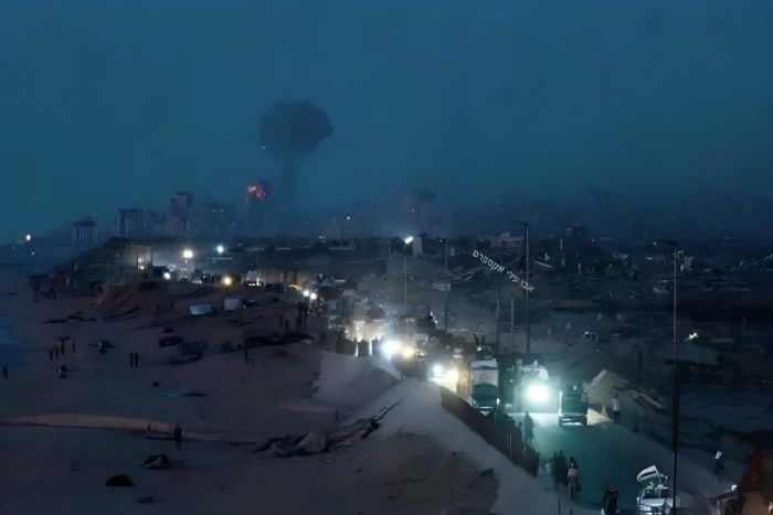 إسرائيل تعلن البدء في  الهجوم البري لاحتلال قطاع غزة  بدعم من واشنطن