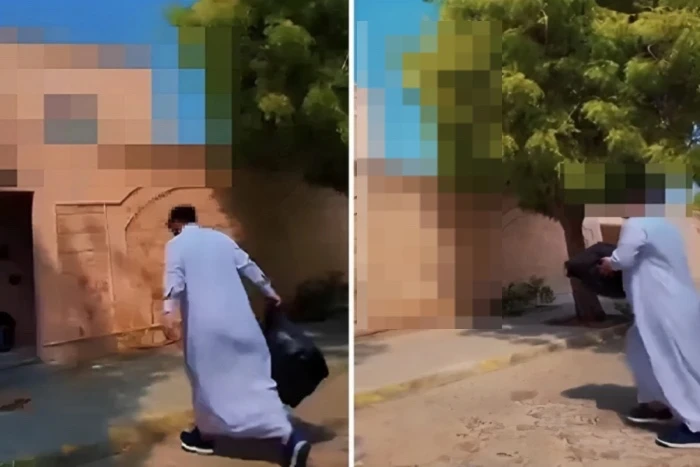 خلاف عائلي بسبب “أجهزة تجسس” ينتهي برمي رجل ملابس زوجته أمام منزل والدها