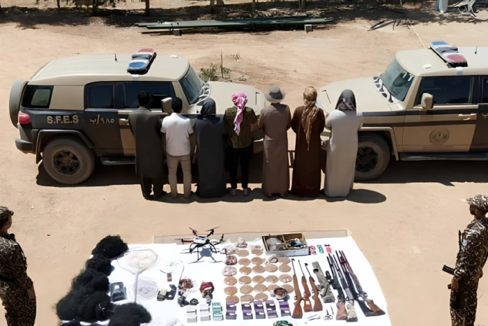 بالأسماء.. القبض والتشهير ب  7 أشخاص لارتكابهم مخالفة الصيد في محمية الملك سلمان الملكية.. والكشف عن جنسياتهم - فيديو