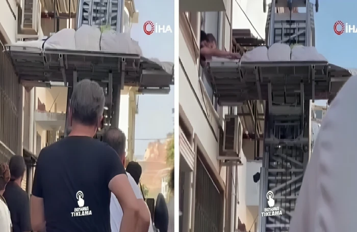 وزنه 310 كيلو.. بالفيديو: استخدام رافعة لنقل جثمان أحد أضخم الرجال في العالم بعد وفاته في تركيا