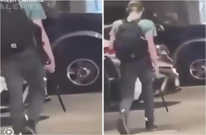 بالفيديو: شخص مسلح يتجول داخل جامعة نورث كارولينا في أمريكا.. وتدخل سريع من الشرطة