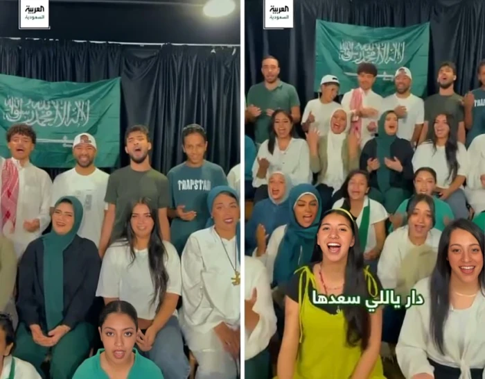 بالفيديو.. فرقة مصرية تؤدي قصيدة «دار ياللي سعدها تو ما جاها» احتفالًا باليوم الوطني 95