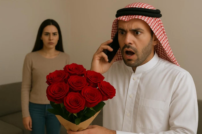 قصة زوج تفاجأ بباقة ورود هدية لزوجته من زميلها في العمل.. وعندما اتصل به ليسأله عن السبب كانت المفاجأة