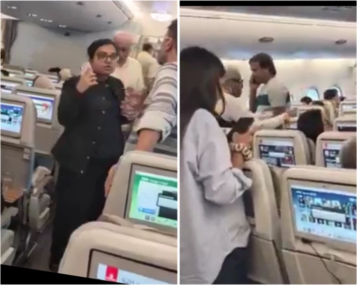 بالفيديو: فوضى داخل مطار سان فرانسيسكو في أمريكا والركاب يغادرون الطائرة لسبب مفاجئ