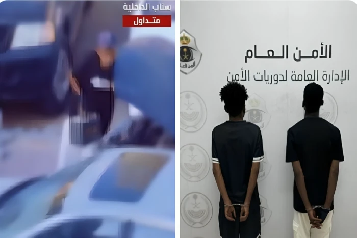 القبض على شخصين لسرقتهما أجزاء من مركبتين متوقفتين في الرياض - فيديو