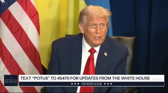 بالفيديو: "ترامب" يكشف مدى تقدمه في إنهاء الحرب بين روسيا وأوكرانيا.. ويعلق على الوضع الاقتصادي لموسكو