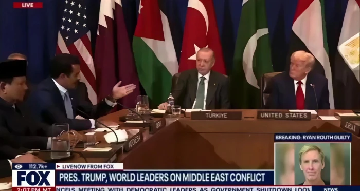 بالفيديو.. أمير قطر لترامب: الوضع في غزة سيئ ويجب وقف الحرب.. وردة فعل الرئيس الأمريكي