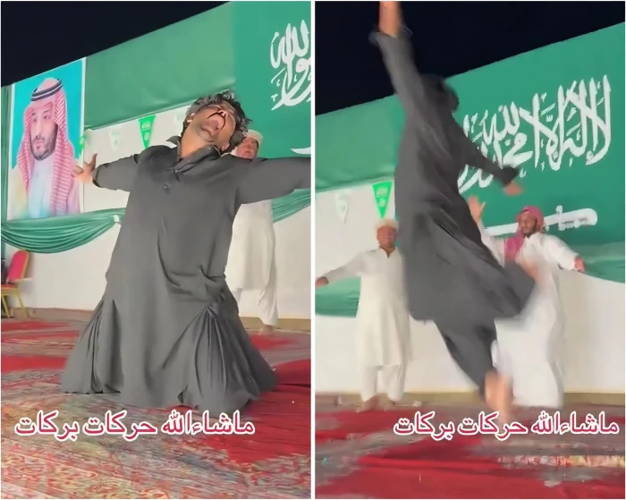 بالفيديو.. احتفال مثير لأفراد من الجالية الباكستانية باليوم الوطني السعودي 95