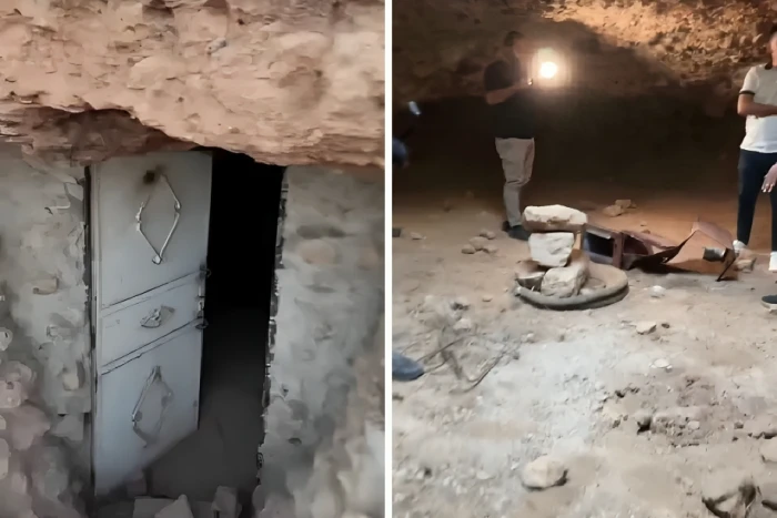 "مغارة تعذيب مظلمة".. بالفيديو: العثور على سجن تحت الأرض بريف حمص استخدمه النظام السوري البائد لاحتجاز المدنيين