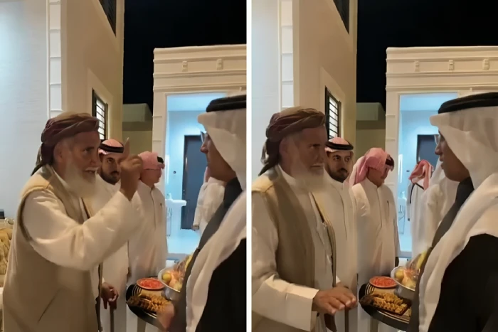 “اشتر بكرة حمراء واحلبها الصبح والليل”.. بالفيديو :مسن تجاوز الـ100 عام يكشف سر صحته ونشاطه