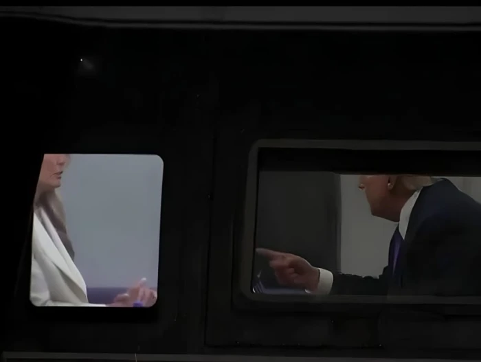 بالفيديو.. جدال حاد بين ترامب وزوجته «ميلانيا» داخل الطائرة أثناء هبوطهما في ‎نيويورك