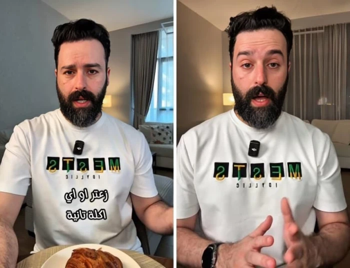 بالفيديو: «مختص» يجري تجربة فحص سكر الدم بعد تناول الكرواسون