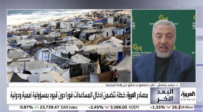 بالفيديو.. نائب أمريكي سابق يكشف جهود السعودية في «إعلان حل الدولتين».. ودور الأمير محمد بن سلمان في التوصل إلى خطة سلام غزة